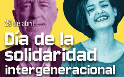 ‘Soy mayor, soy como tú’, en el 29 de abril, Día de la Solidaridad Intergeneracional 